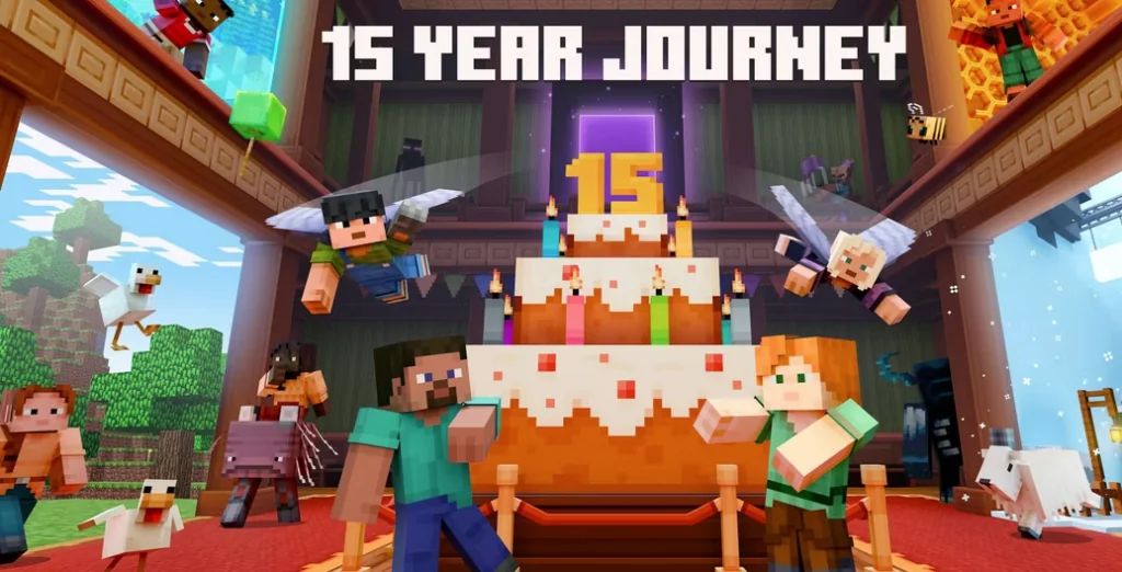 minecraft ist 15 Jahre alt